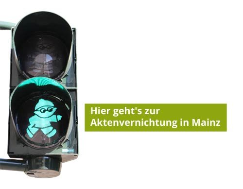 Aktenvernichtung in Mainz mit Meinhardt